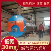 12吨燃气蒸汽锅炉河南银晨锅炉